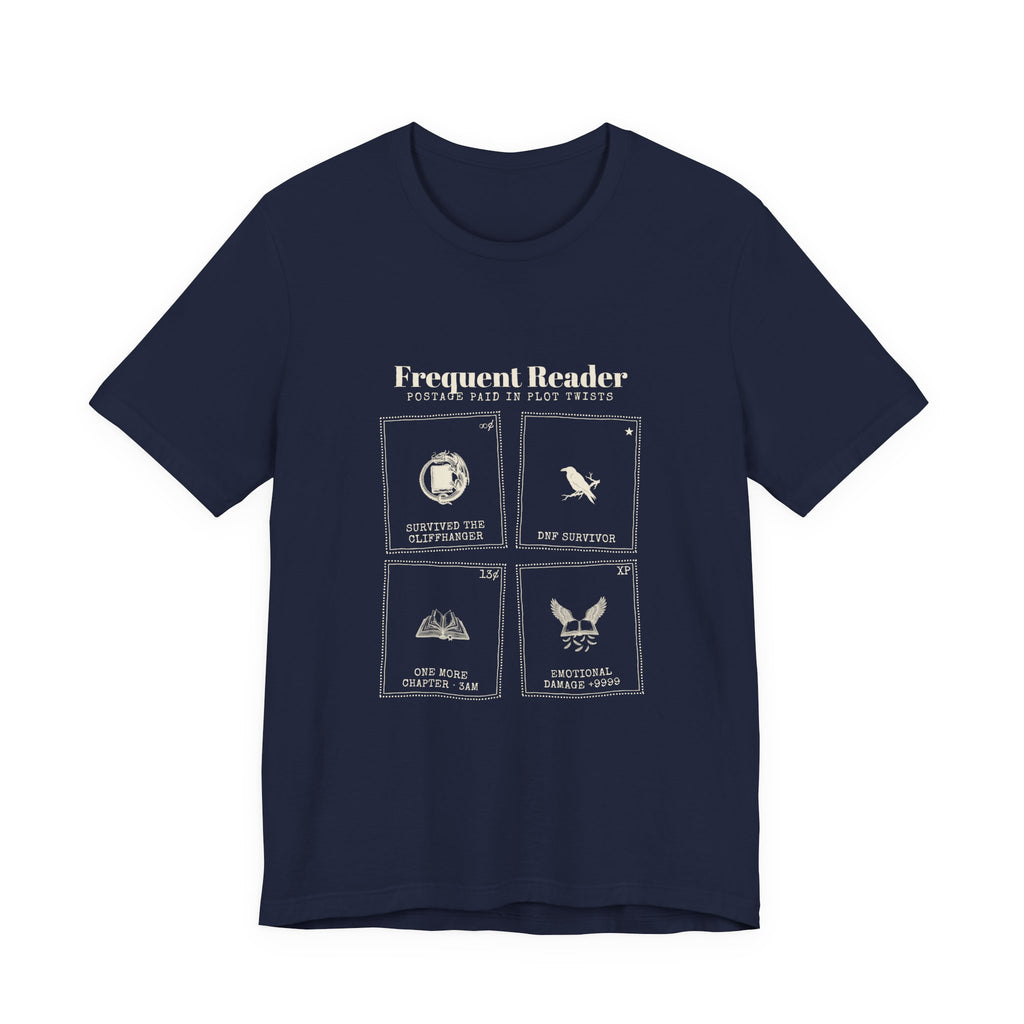 Frequent Reader Postage Stamp Collage T-Shirt