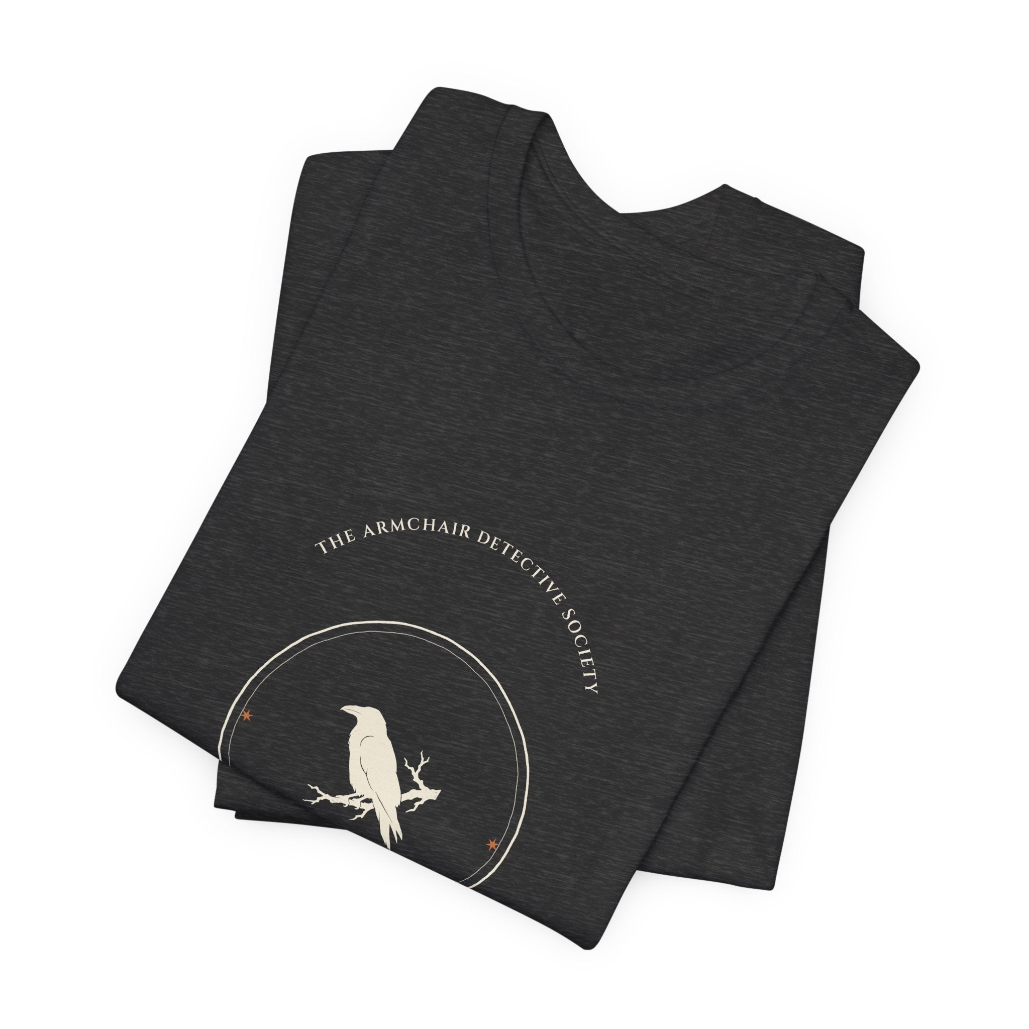 The Armchair Detective Society Mystery Crest T-Shirt