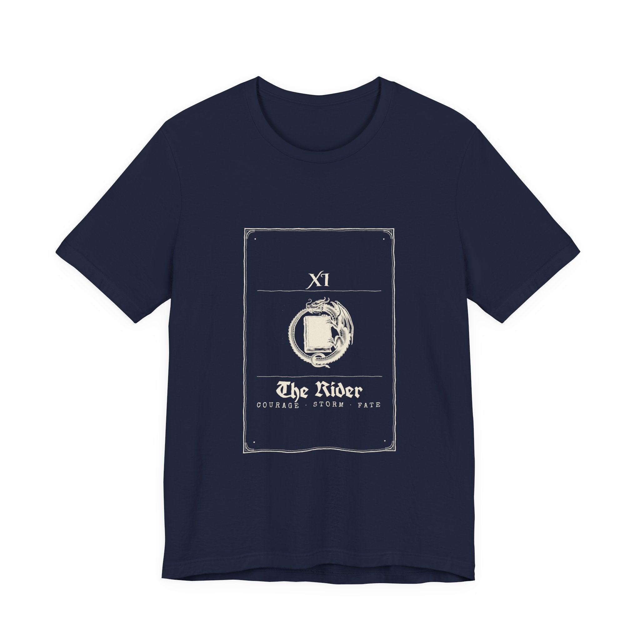 The Rider Tarot Card Dragon Reader T-Shirt