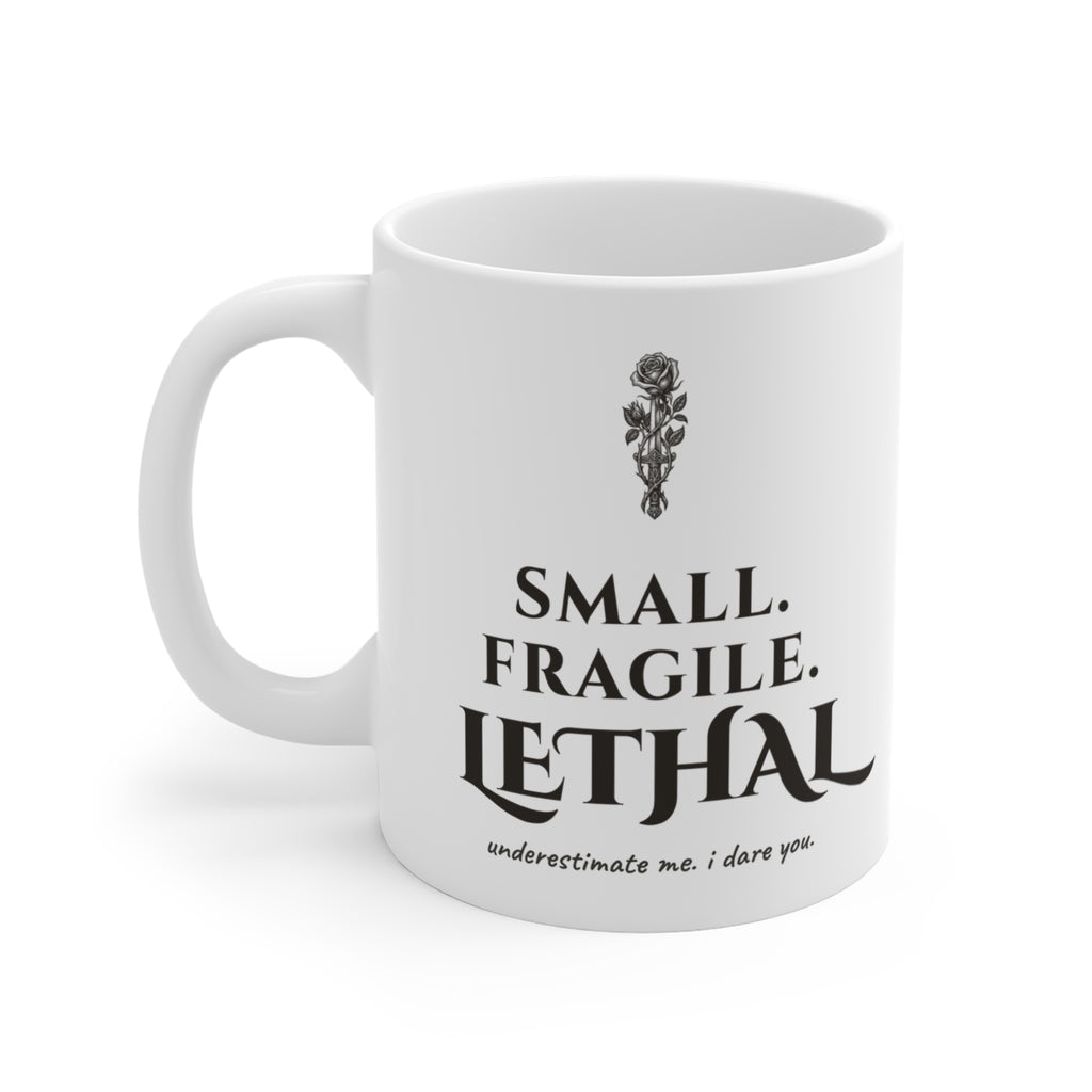 Small Fragile Lethal Dragon Rider Mug