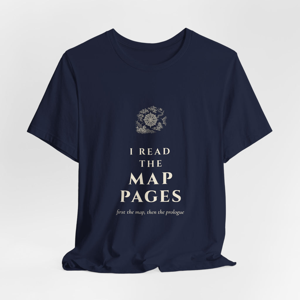 I Read the Map Pages T-Shirt