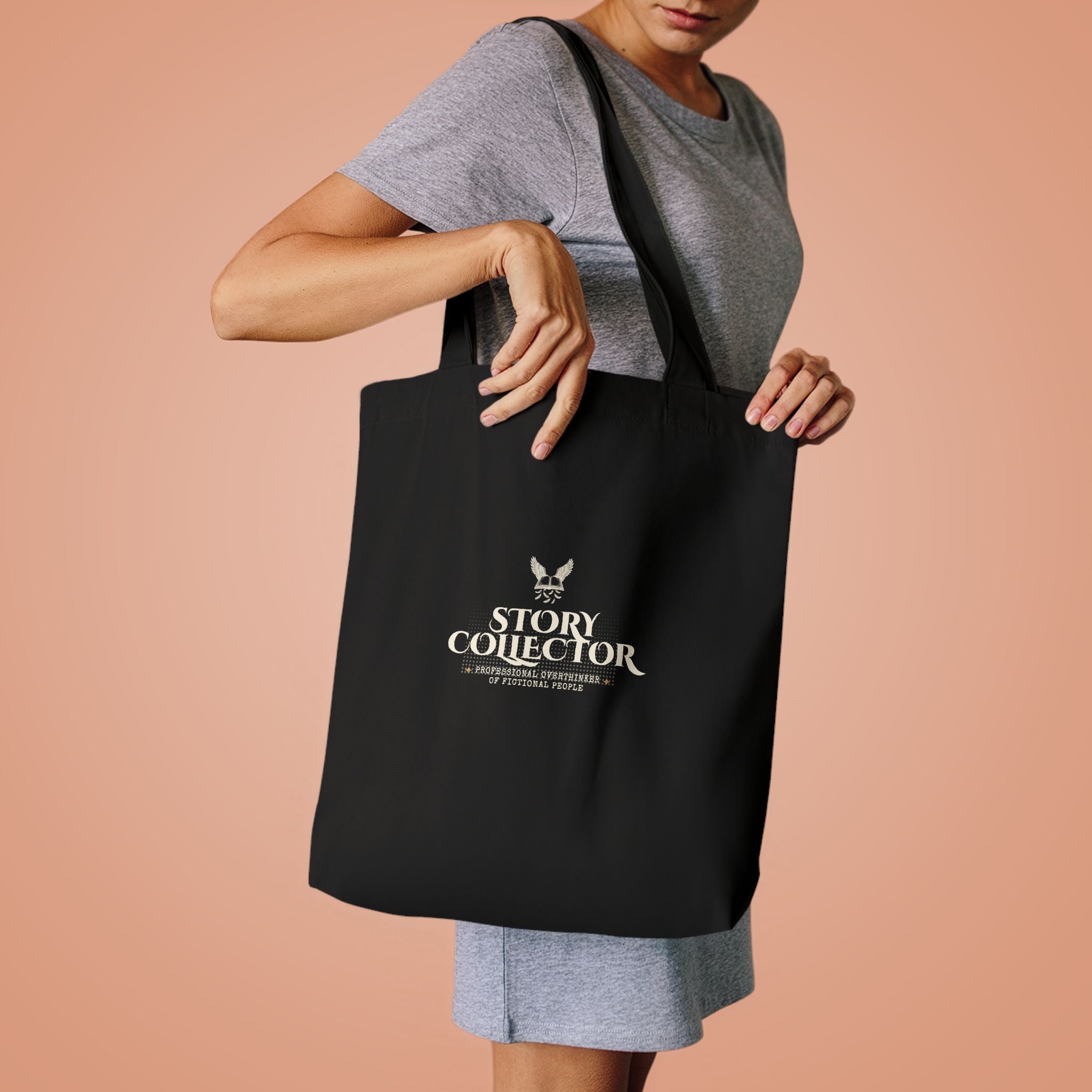 Story Collector Canvas Tote Bag