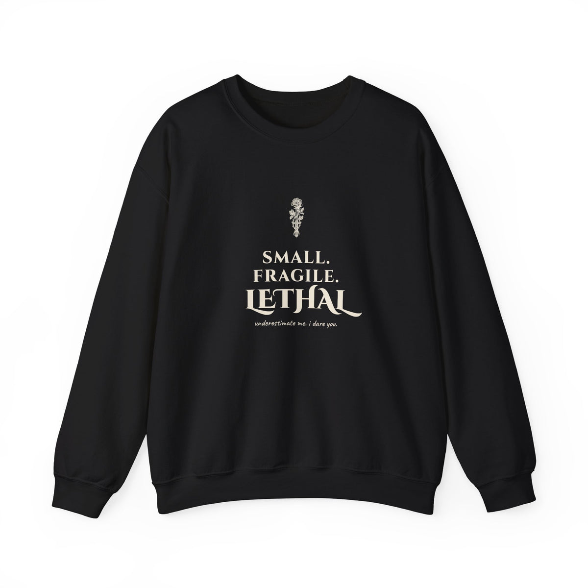 Small Fragile Lethal Dragon Rider Sweatshirt