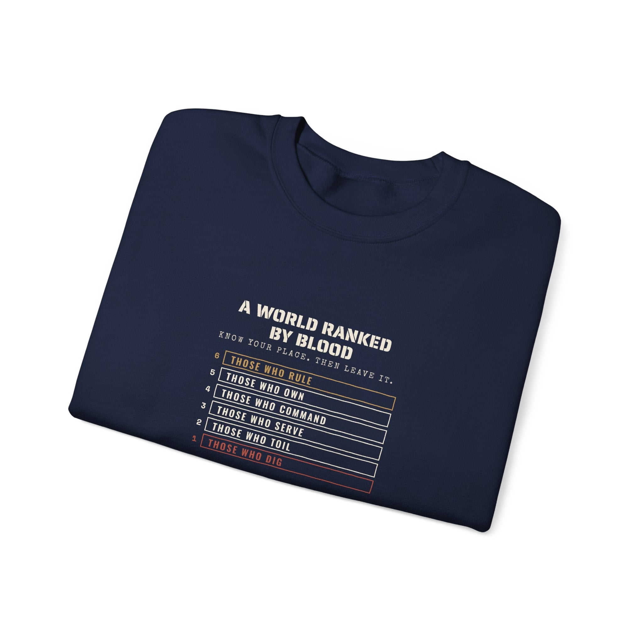 A World Ranked by Blood Sweatshirt