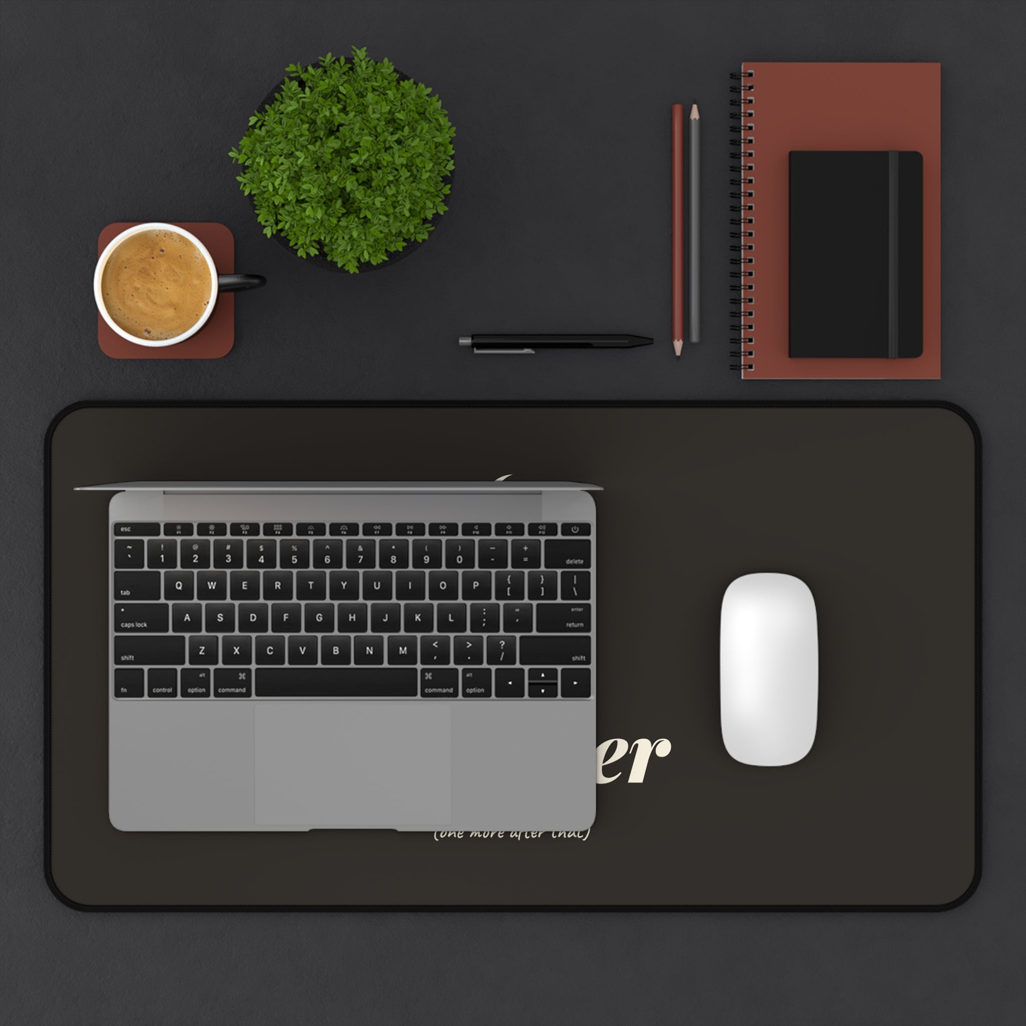 Just One More Chapter Desk Mat