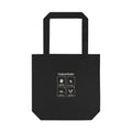 Frequent Reader Postage Stamp Canvas Tote