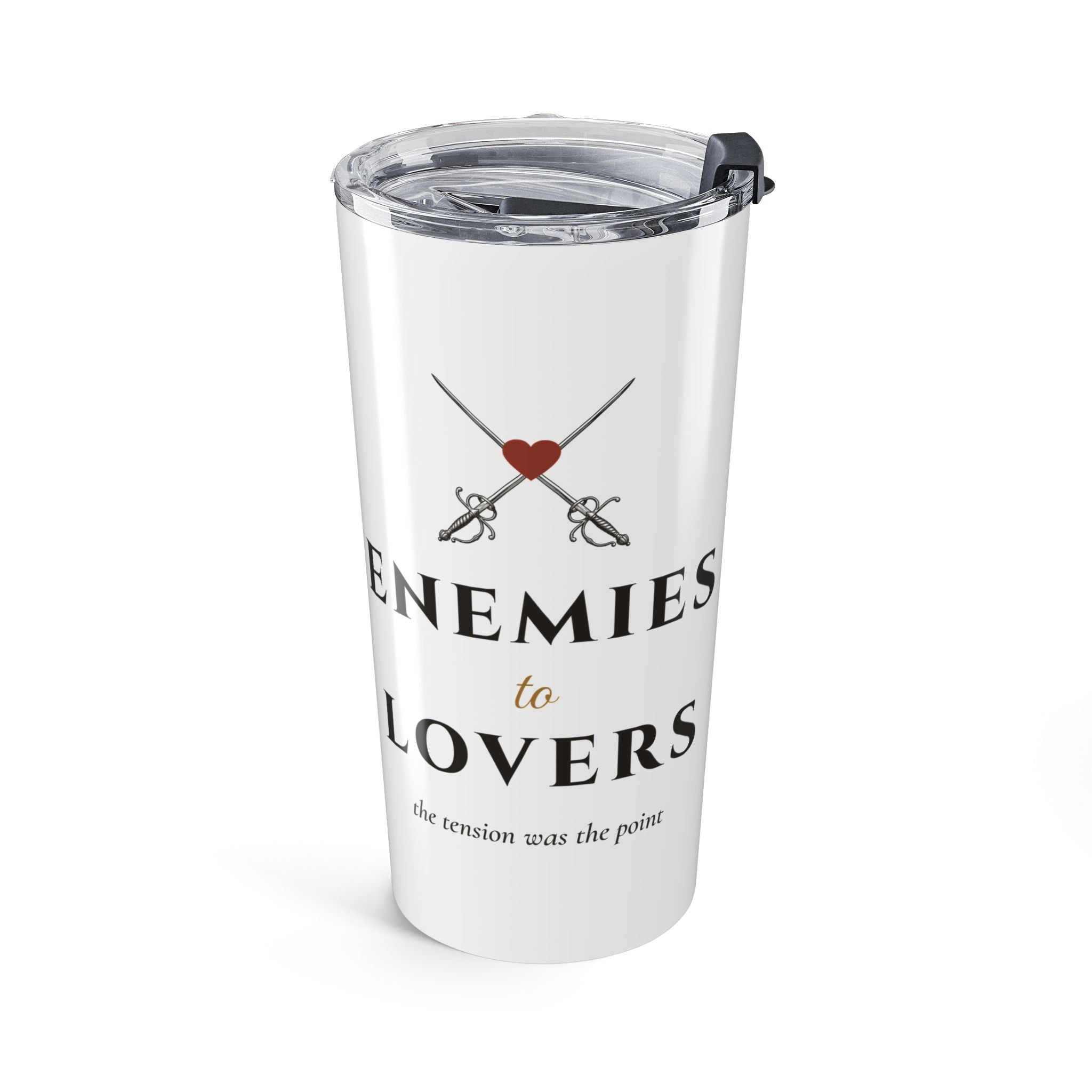 Enemies to Lovers Skinny Tumbler