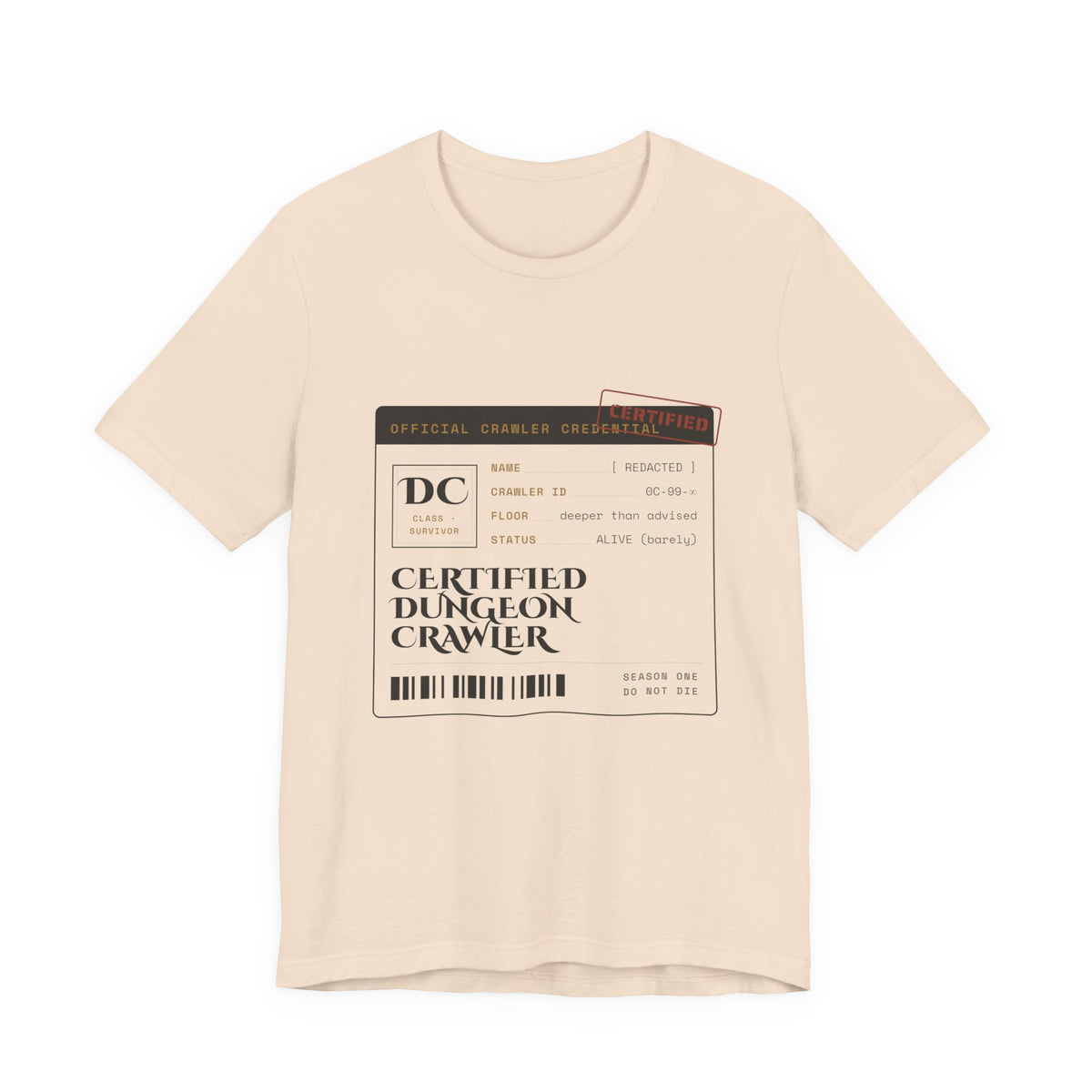 Certified Dungeon Crawler T-Shirt