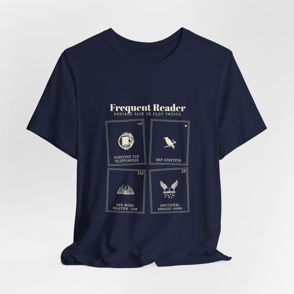 Frequent Reader Postage Stamp Collage T-Shirt