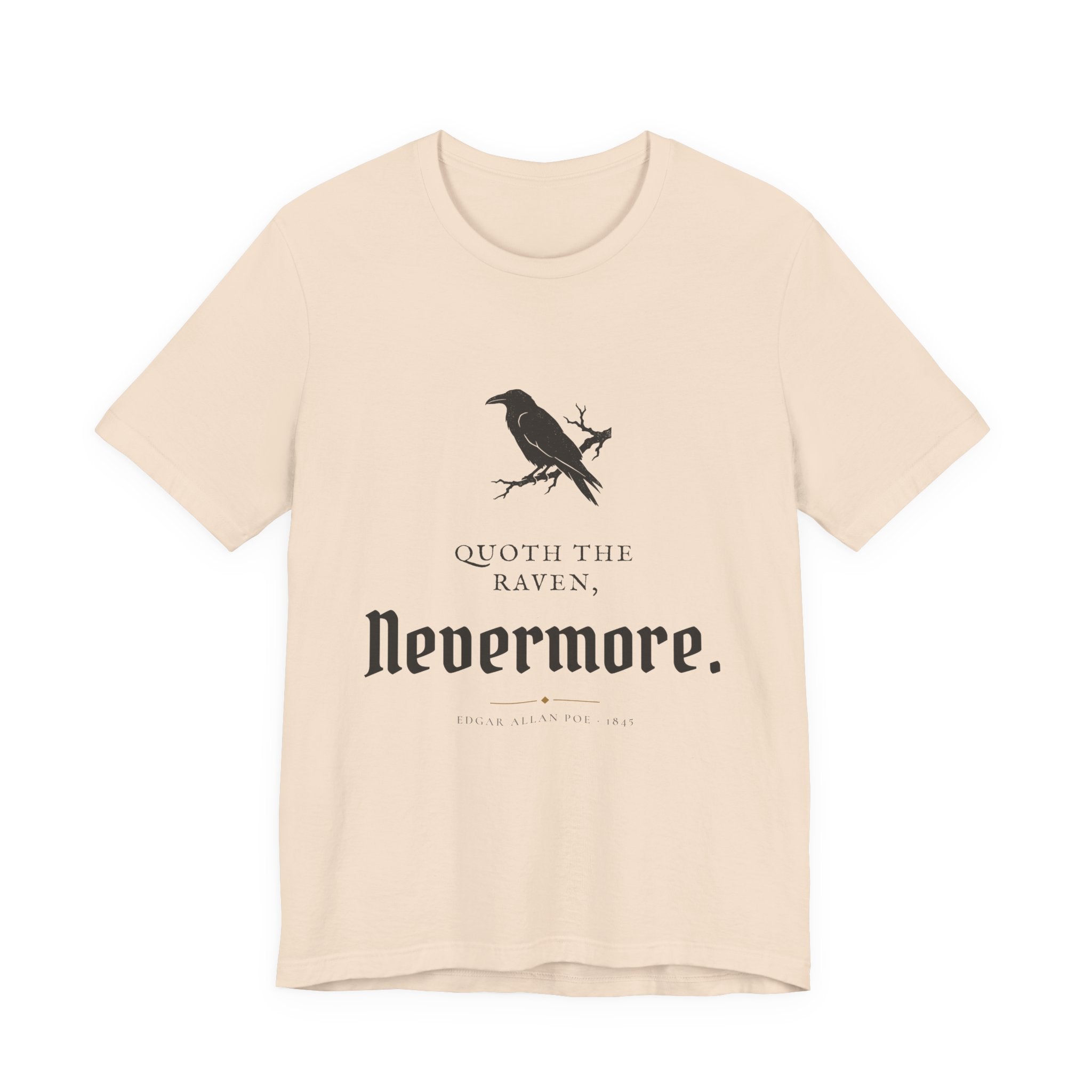 Edgar Allan Poe Nevermore Raven T-Shirt