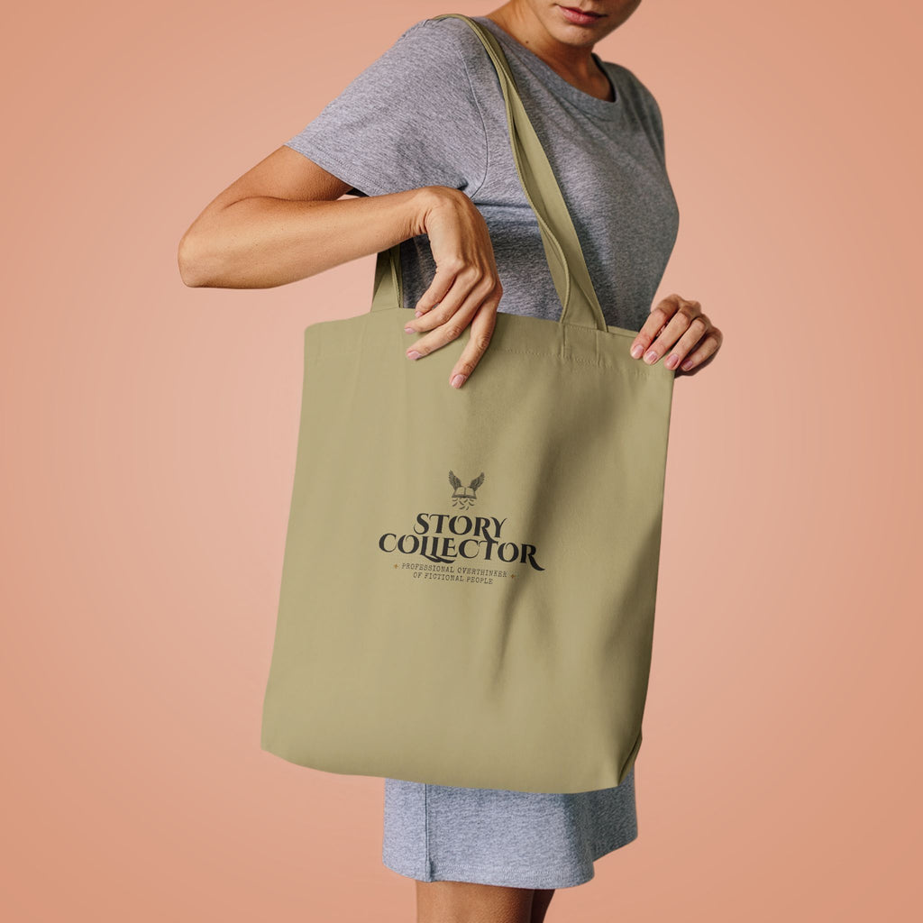 Story Collector Canvas Tote Bag