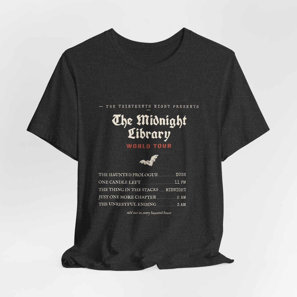 The Midnight Library Gothic Tour T-Shirt