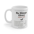 The Midnight Library Gothic Tour Mug