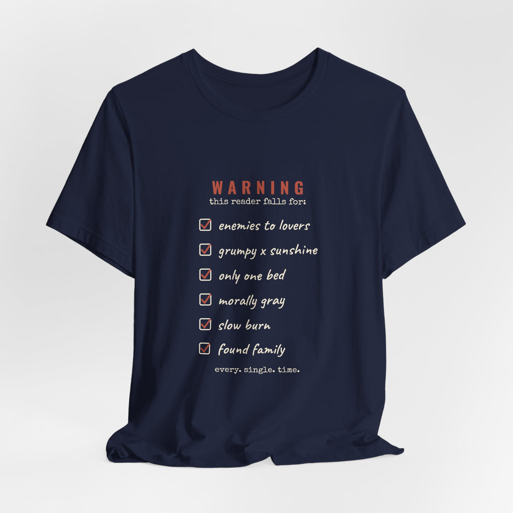 Romance Trope Checklist T-Shirt