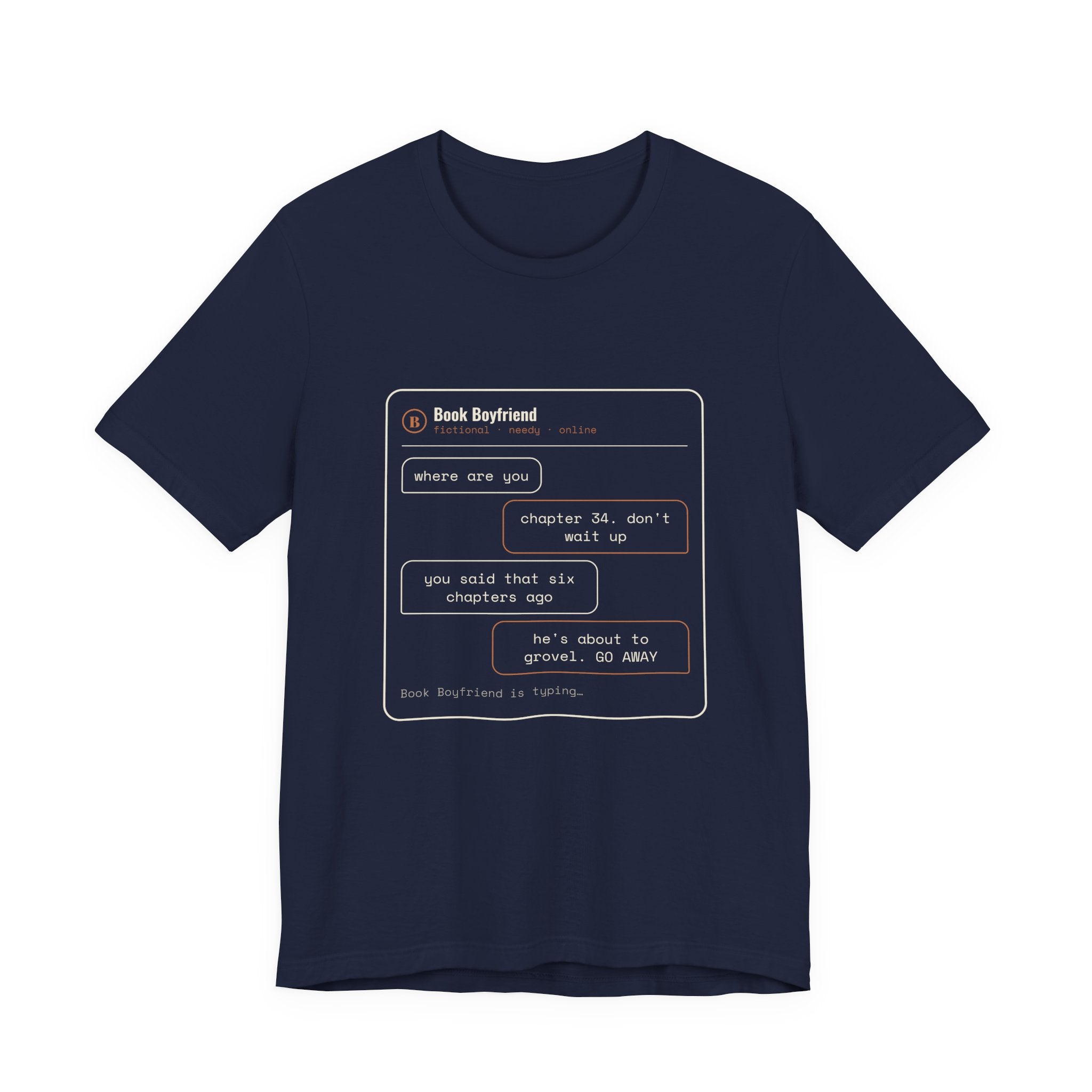 Read Receipts From a Book Boyfriend T-Shirt