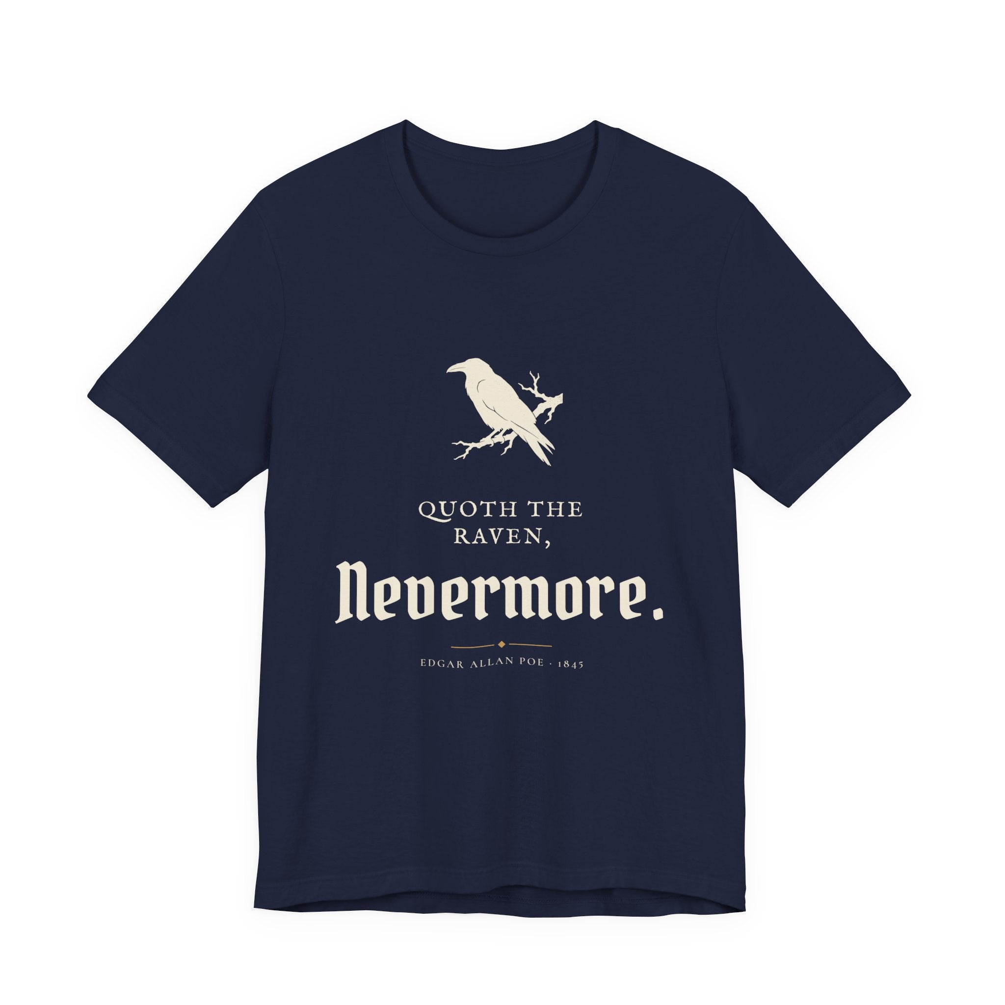 Edgar Allan Poe Nevermore Raven T-Shirt