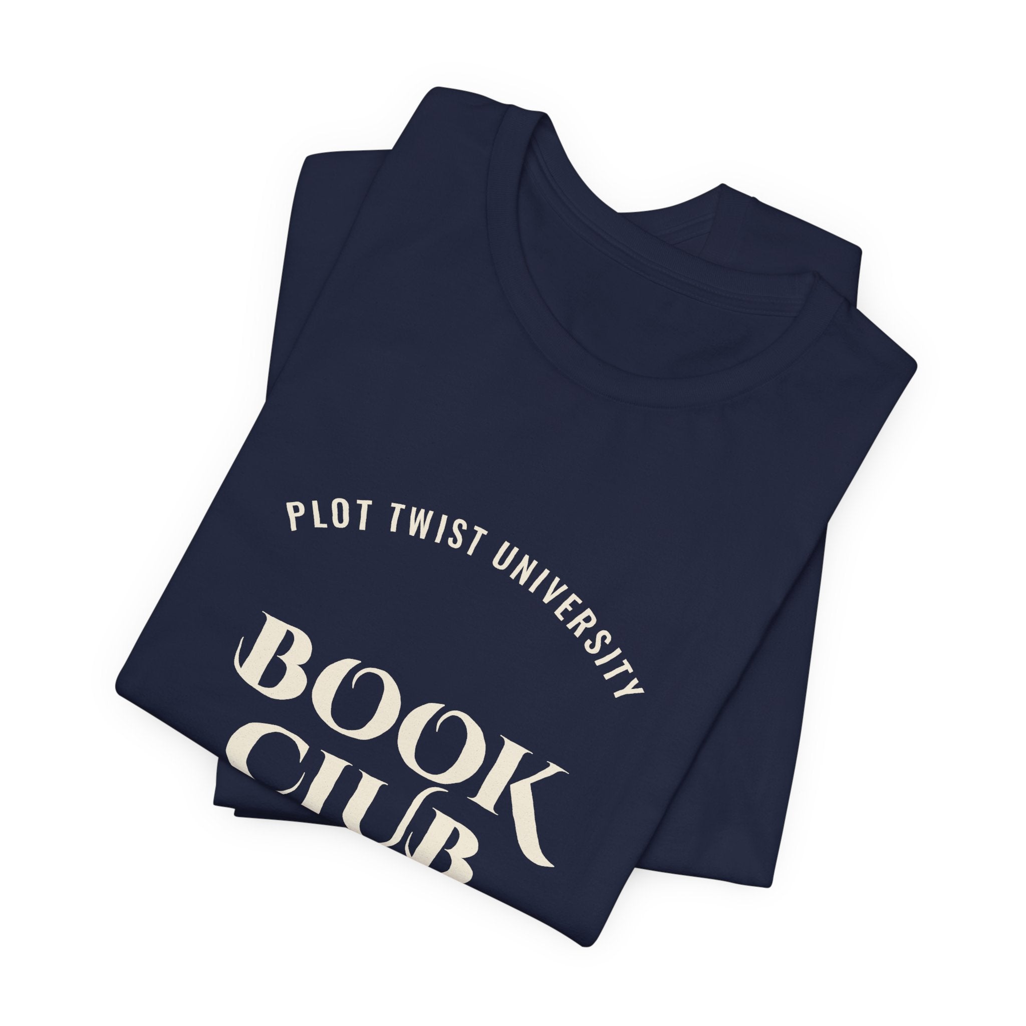 Plot Twist University Book Club Varsity T-Shirt