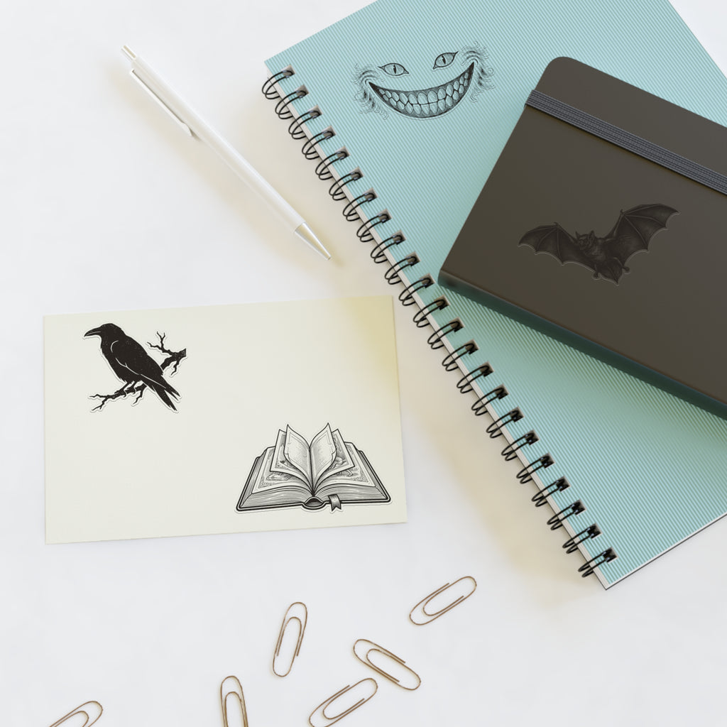 Bookish Motifs Sticker Sheet