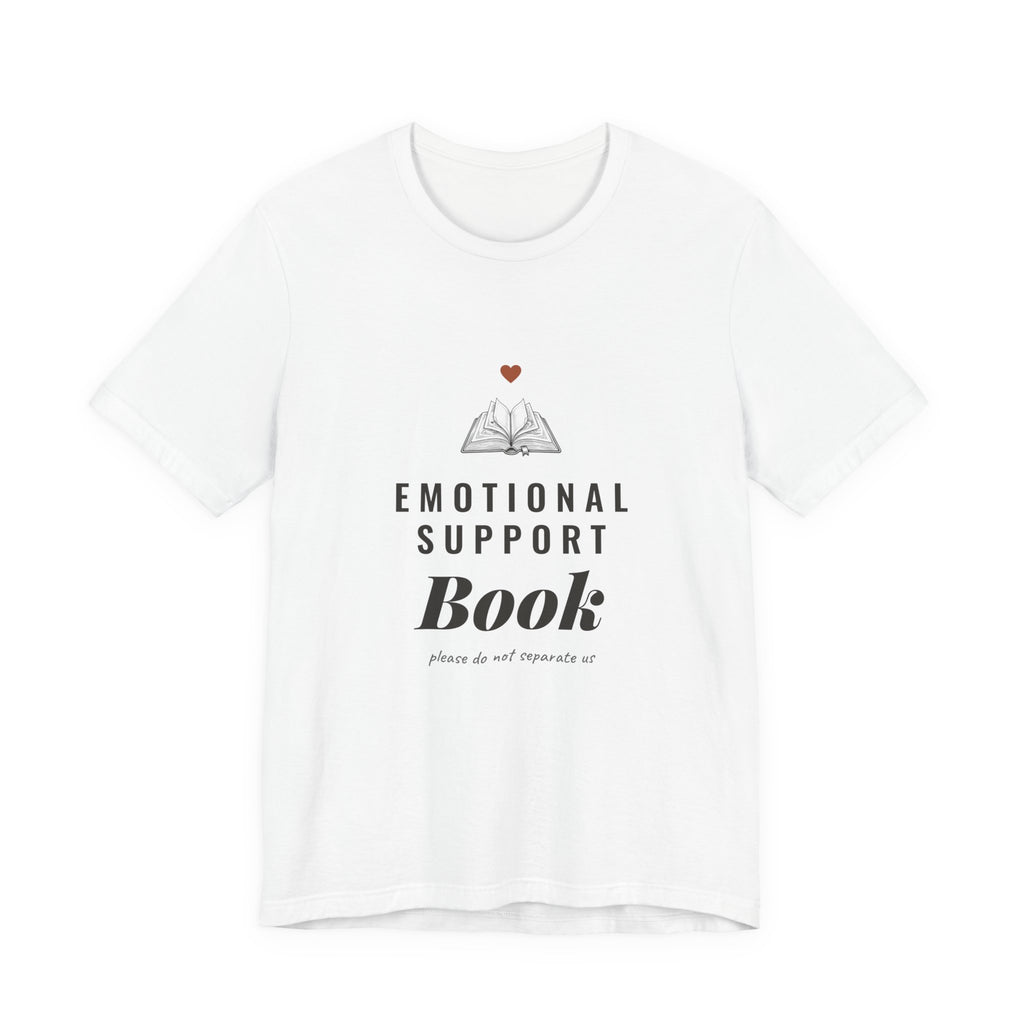 Emotional Support Book T-Shirt