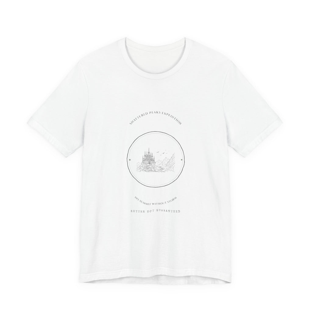 Shattered Peaks Expedition Fantasy Badge T-Shirt