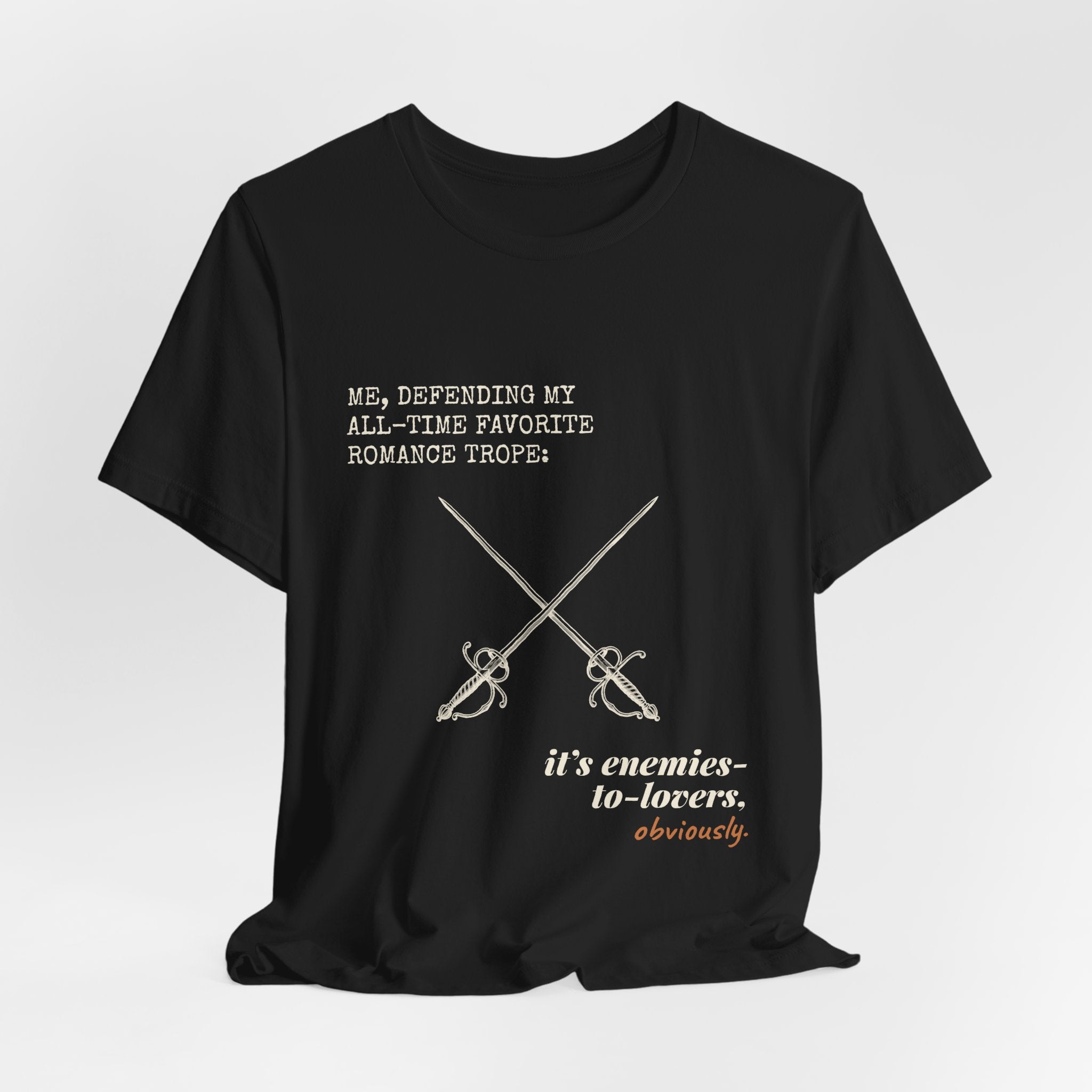 Defending My Favorite Trope Enemies to Lovers T-Shirt