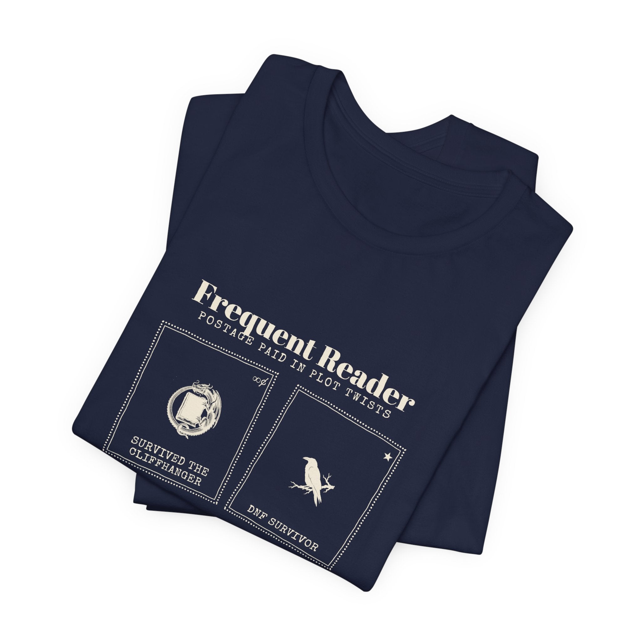 Frequent Reader Postage Stamp Collage T-Shirt