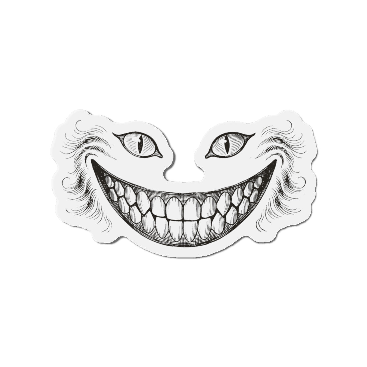 Cheshire Cat Die-Cut Magnet