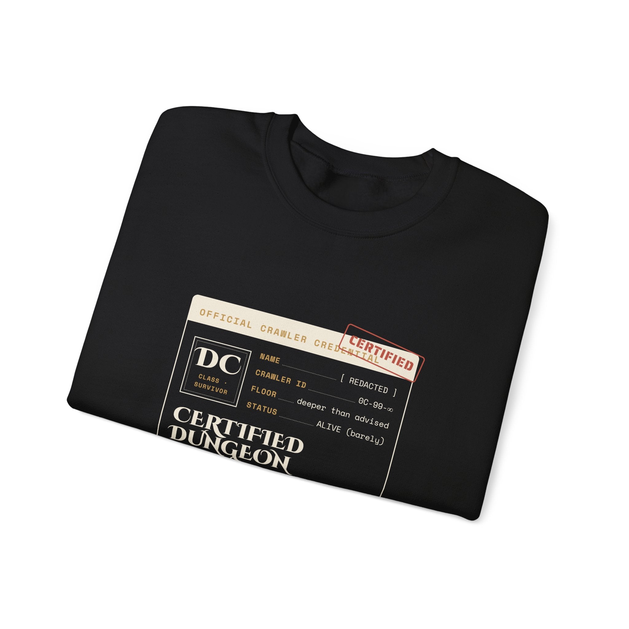 Certified Dungeon Crawler Sweatshirt