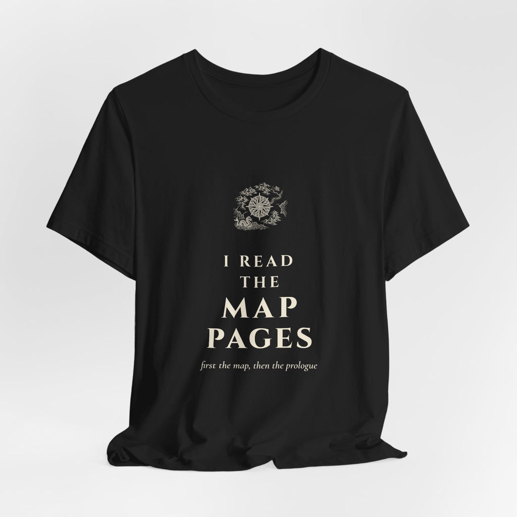I Read the Map Pages T-Shirt