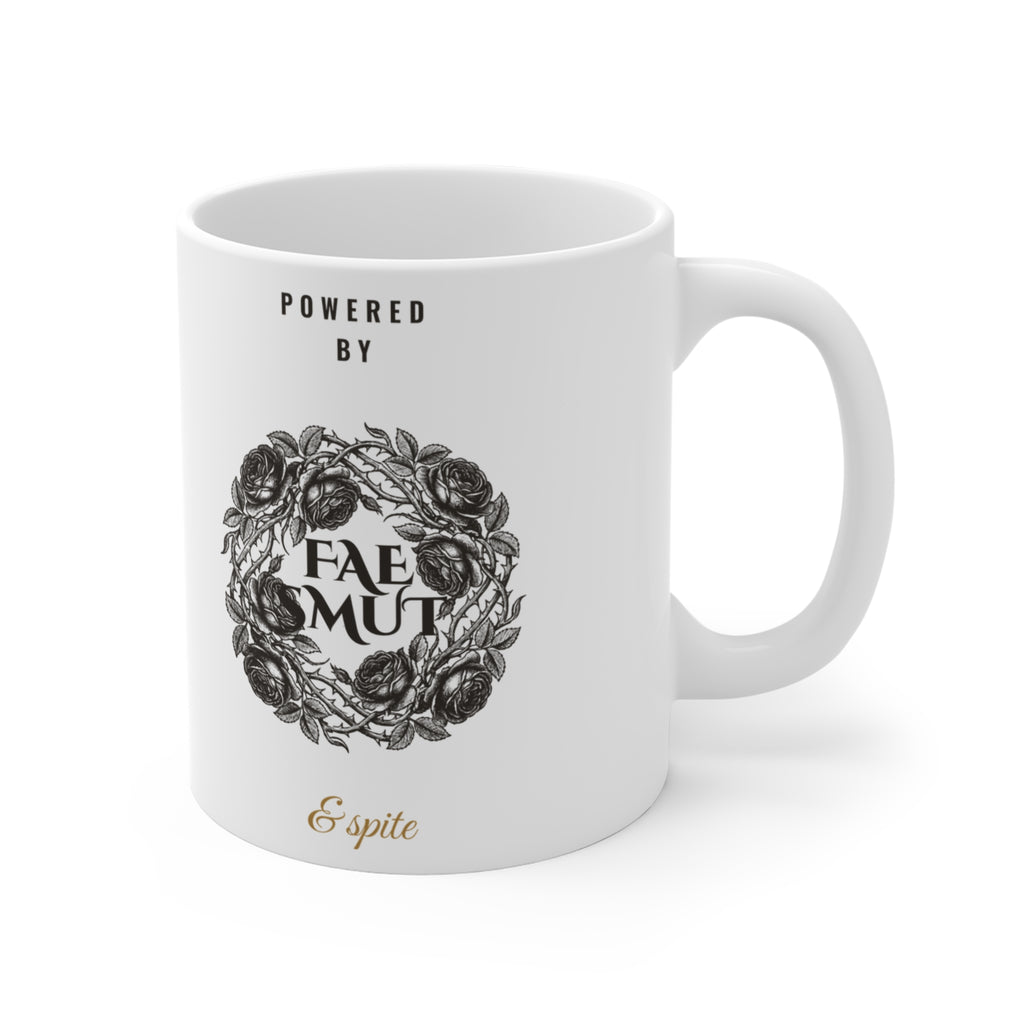 Powered by Fae Smut and Spite Mug