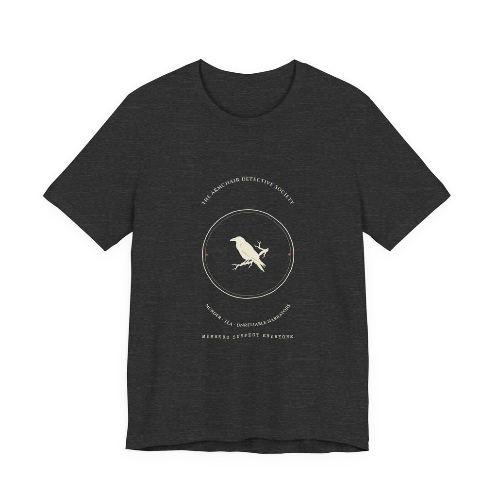 The Armchair Detective Society Mystery Crest T-Shirt