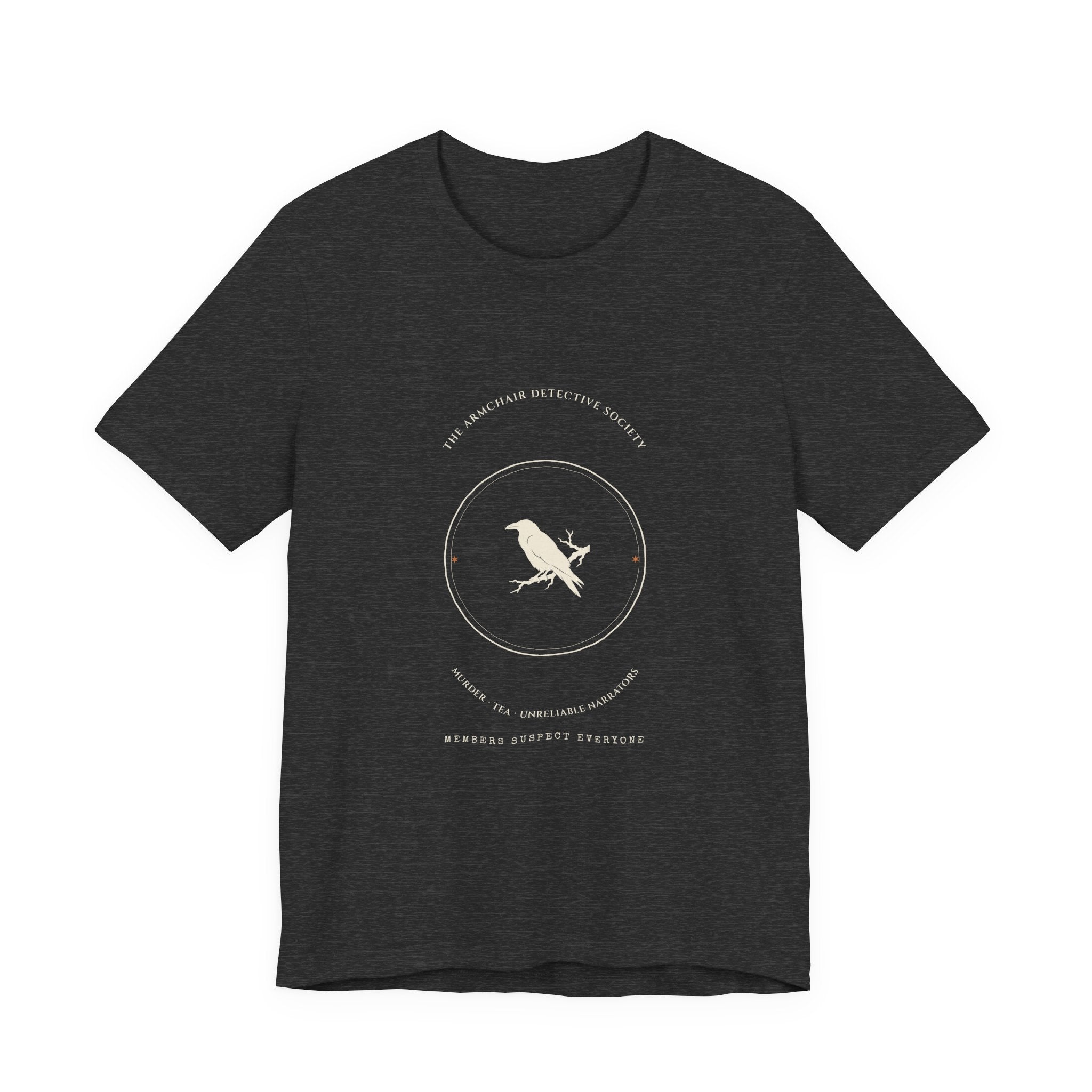 The Armchair Detective Society Mystery Crest T-Shirt