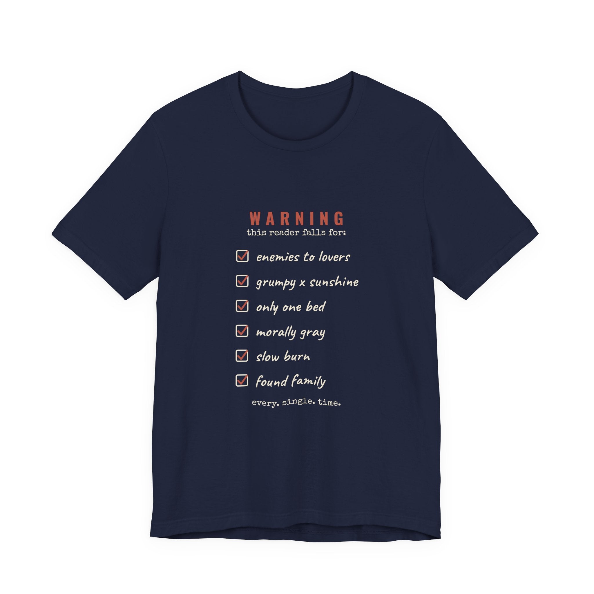 Romance Trope Checklist T-Shirt