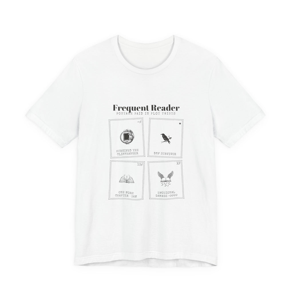 Frequent Reader Postage Stamp Collage T-Shirt