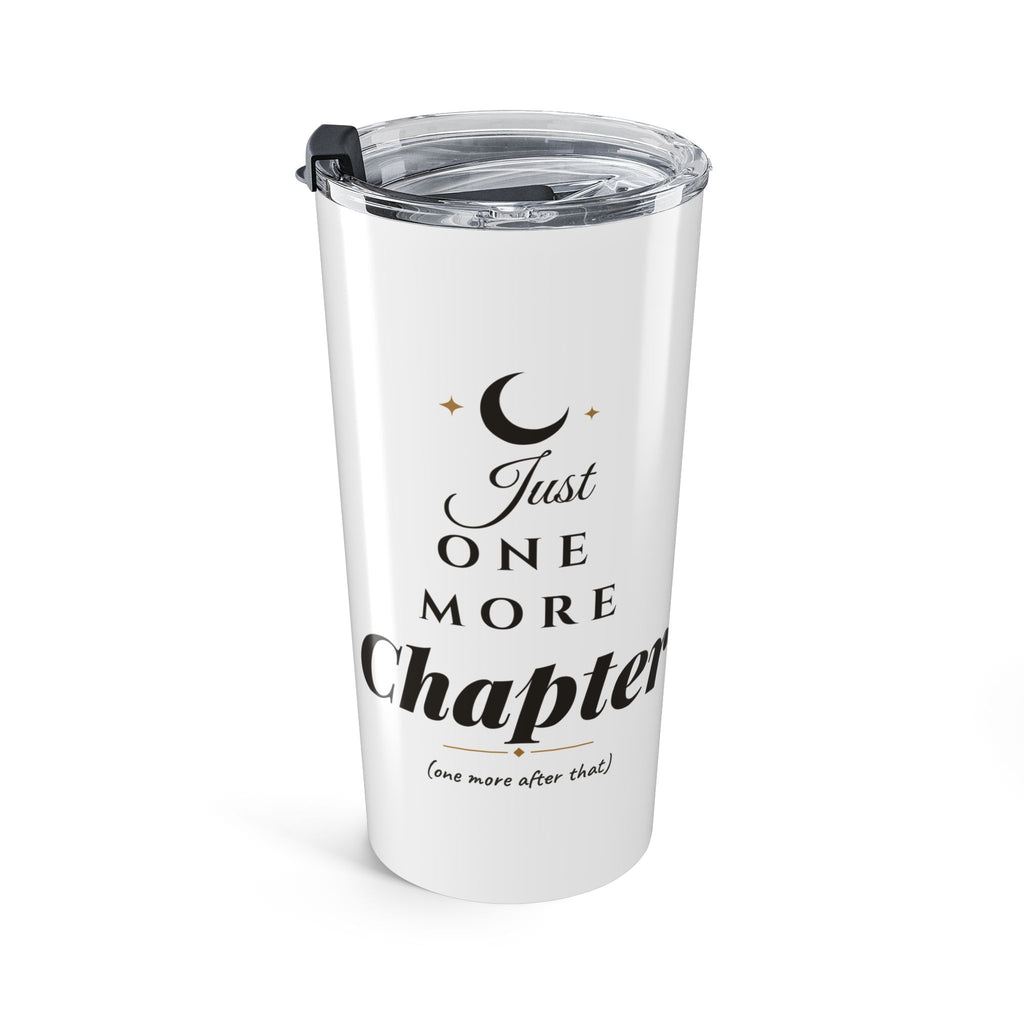 Just One More Chapter Skinny Tumbler