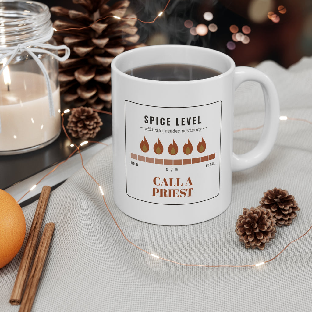 Spice Level Call a Priest Mug