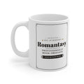 Romantasy Professionally Book-Obsessed Vintage Label Mug