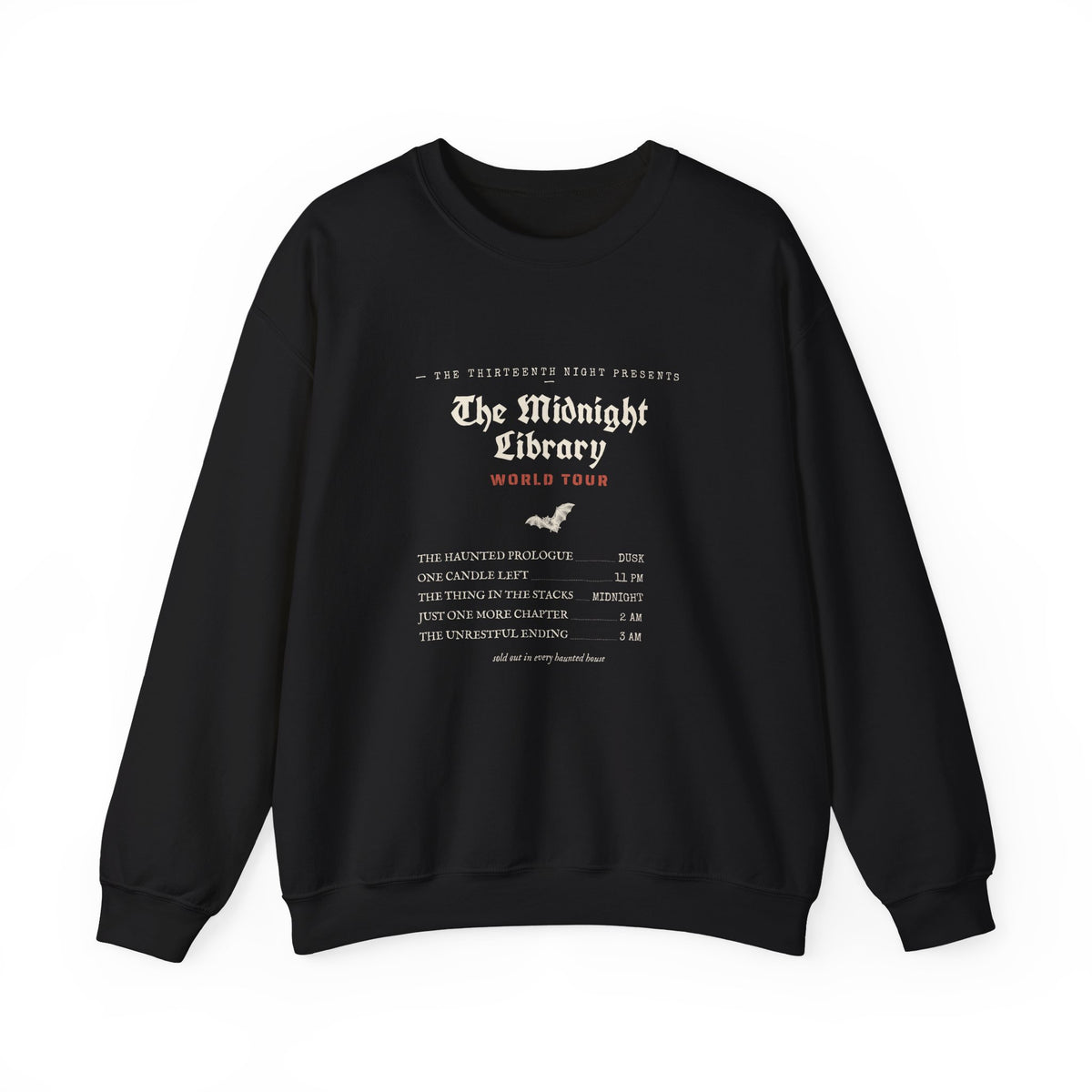 The Midnight Library Gothic Tour Sweatshirt