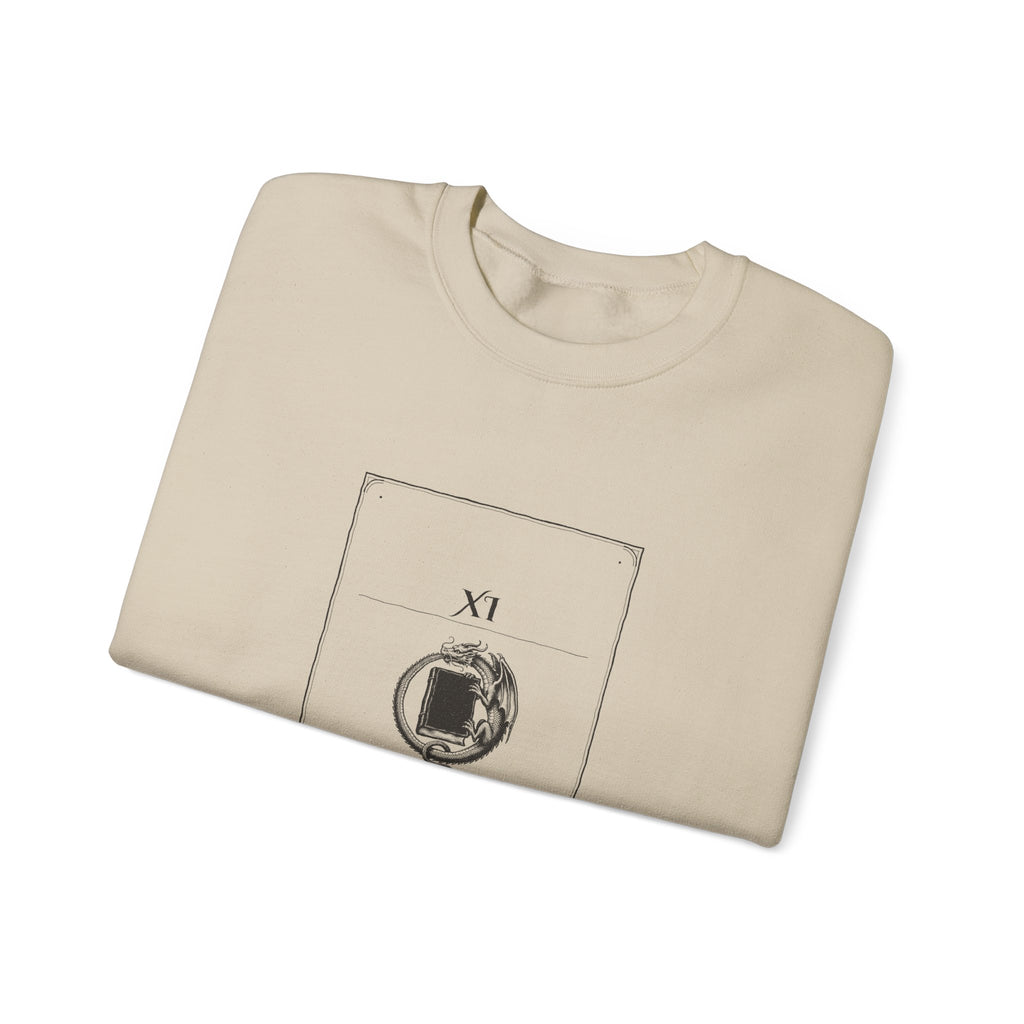 The Rider Tarot Card Dragon Reader Sweatshirt