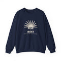 Rise or Rust Dystopian Sci-Fi Reader Sweatshirt