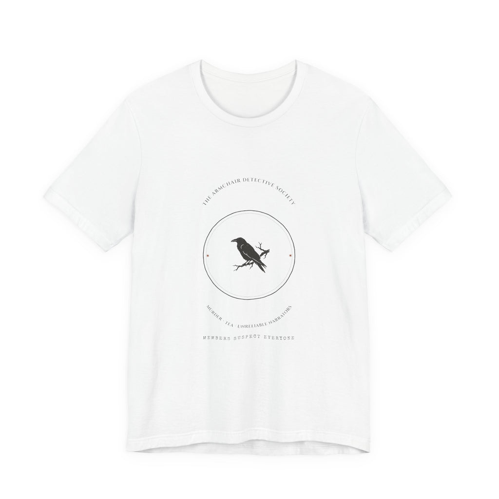 The Armchair Detective Society Mystery Crest T-Shirt