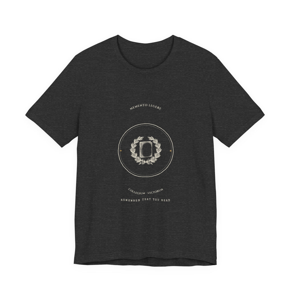 Memento Legere Dark Academia Seal T-Shirt
