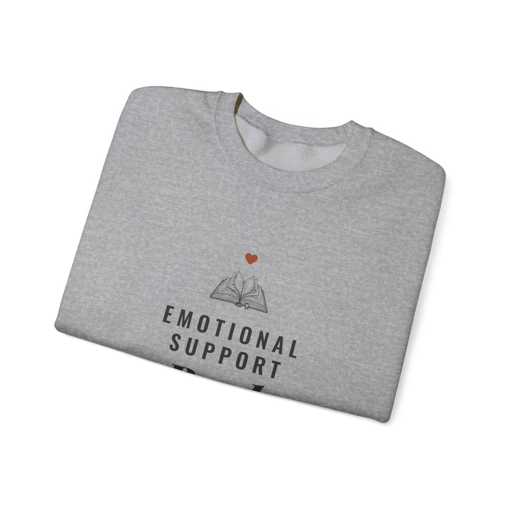 Emotional Support Book Sweatshirt