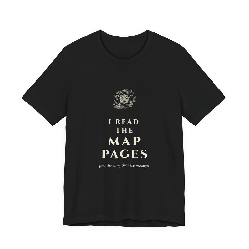 I Read the Map Pages T-Shirt