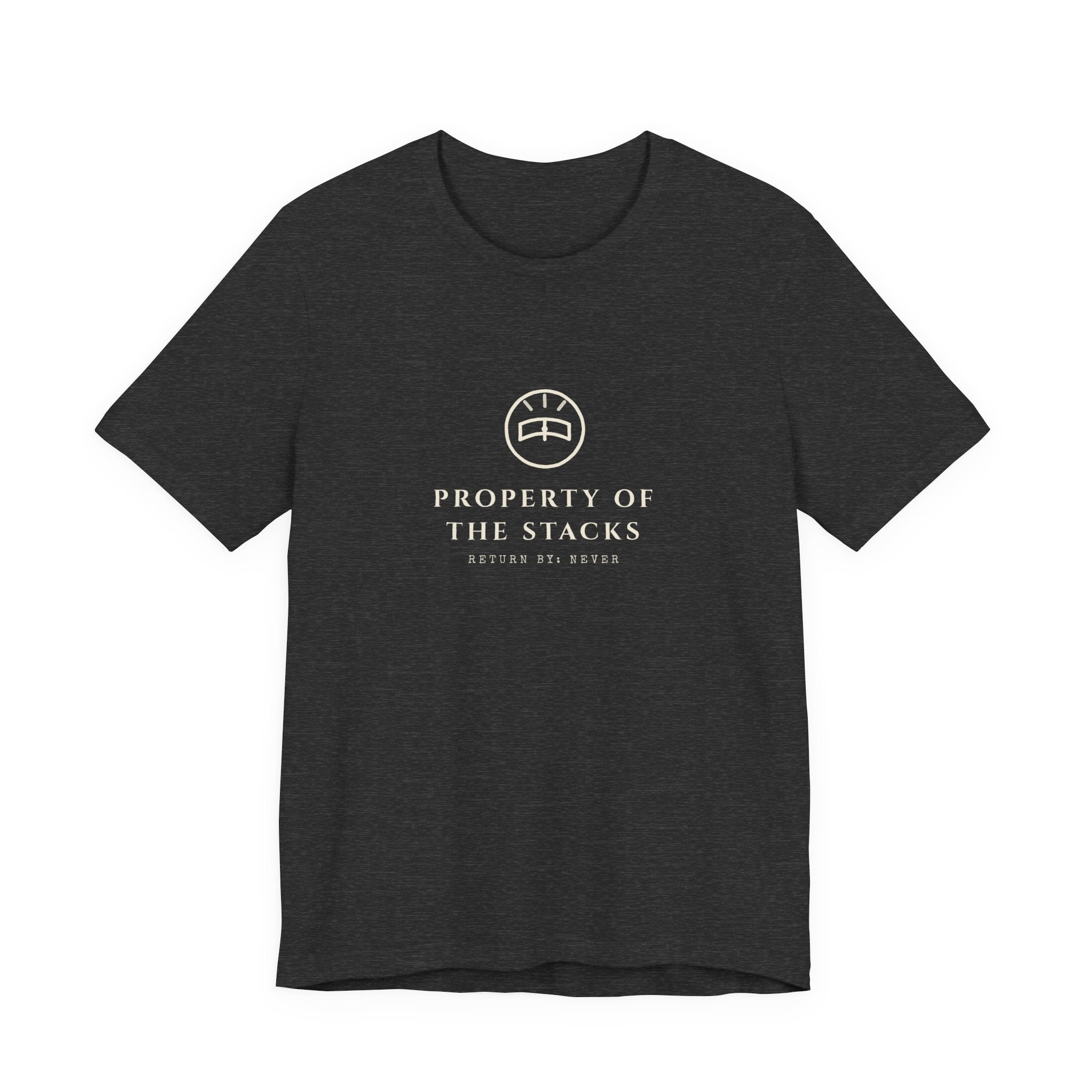 Property of the Stacks Minimalist Reader Sigil T-Shirt