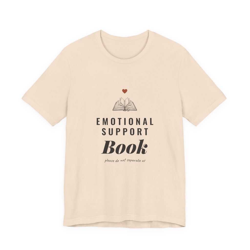 Emotional Support Book T-Shirt