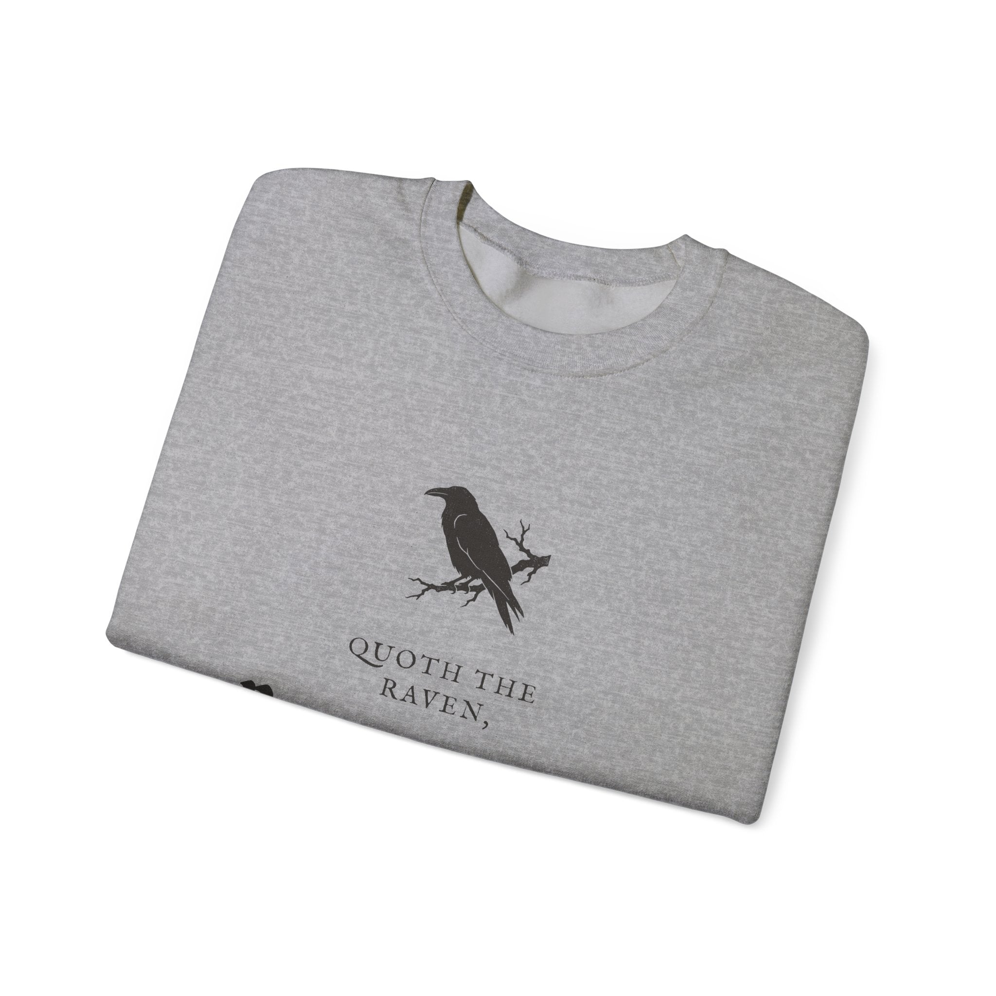 Edgar Allan Poe Nevermore Raven Sweatshirt