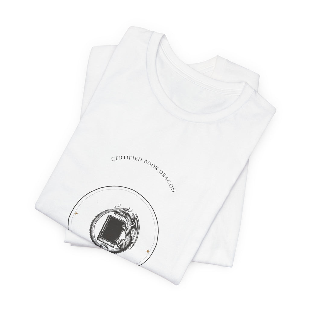 Certified Book Dragon Vintage Crest T-Shirt
