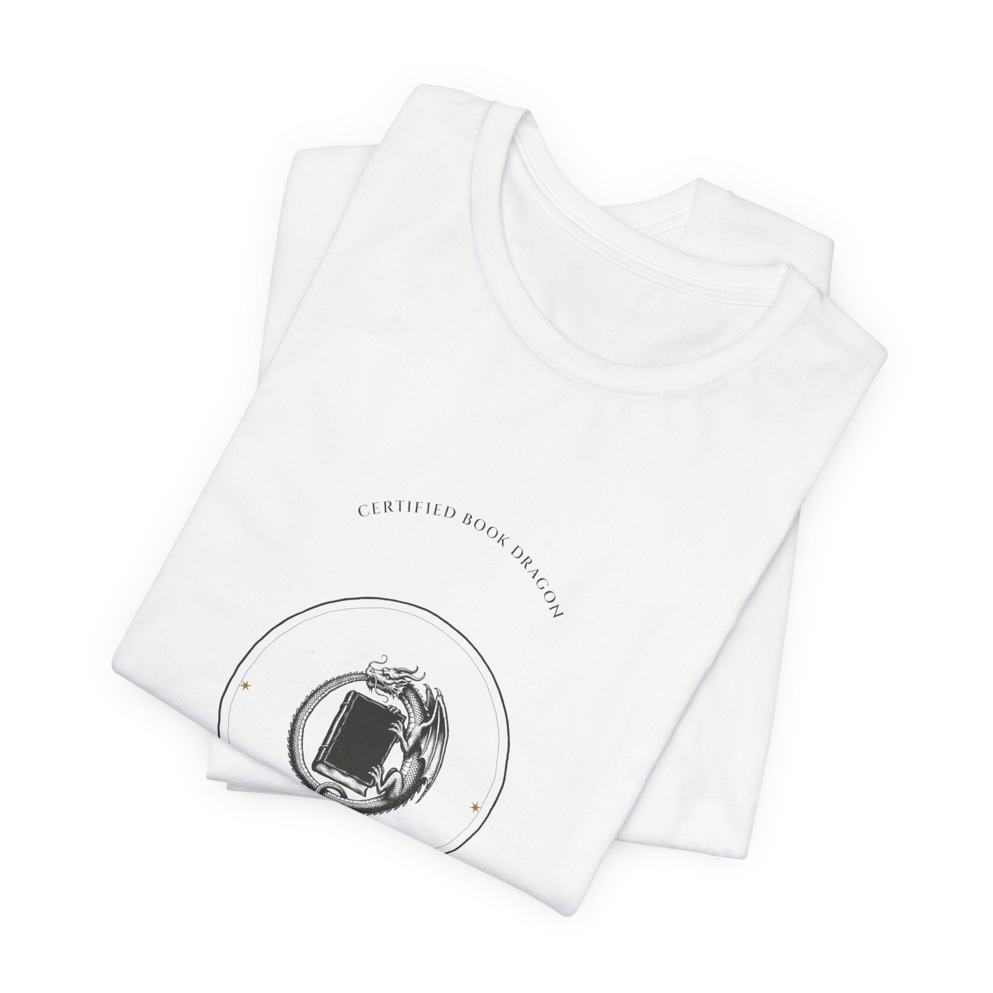 Certified Book Dragon Vintage Crest T-Shirt
