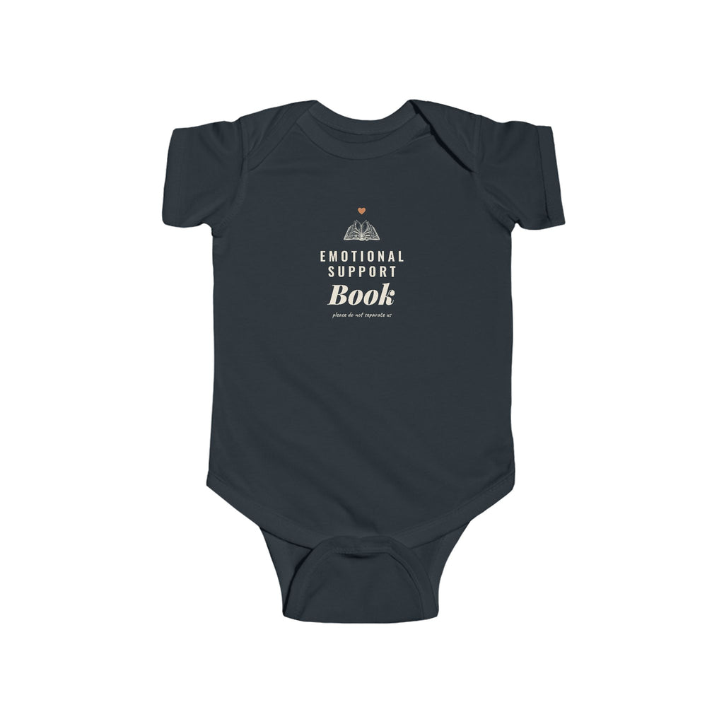 Emotional Support Book Baby Bodysuit